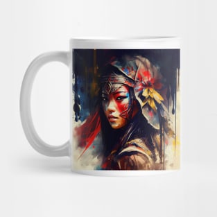 Powerful Asian Warrior Woman #2 Mug